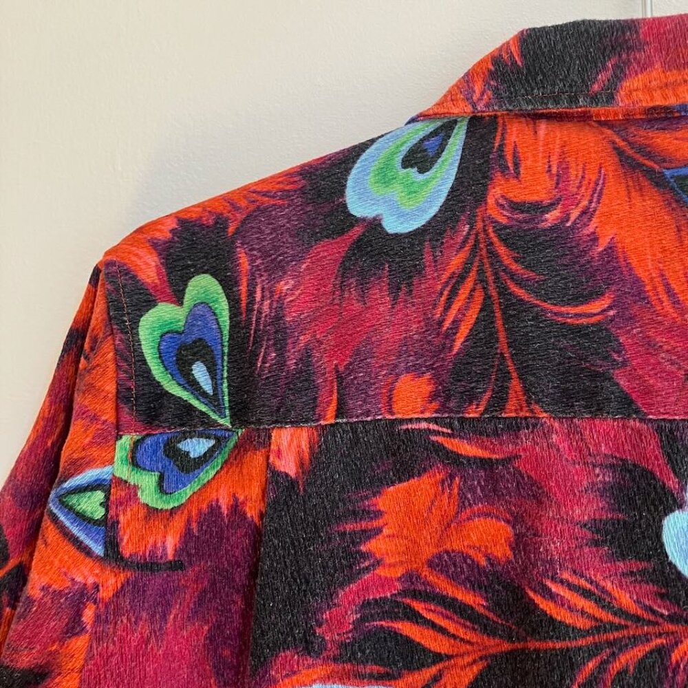 Stussy peacock shirt - Medium - Picture 6 of 6